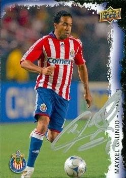 Maykel Galindo autographed Soccer trading Card (MLS Soccer) 2009 Upper Deck #51 – Autographed Soccer Cards