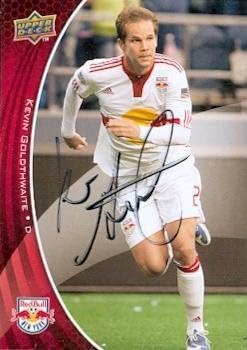 Kevin thwaite autographed Soccer trading Card (MLS Soccer) 2010 Upper Deck #116 – Autographed Soccer Cards