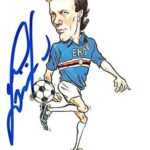Moreno Mannini autographed card (Sampdoria Italy Soccer) 1991 Score #353 – Autographed Soccer Cards