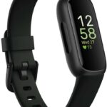 Fitbit Inspire 3 Fitness Tracker – Advanced Health Insights with Stress Management, Workout Intensity & Sleep Tracking, 24/7 Heart Rate, Includes Small and Large Classic Bands – Midnight Zen/Black