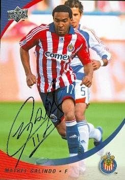 Maykel Galindo autographed Soccer trading Card (MLS Soccer) 2008 Upper Deck #9 – Autographed Soccer Cards