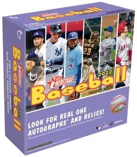 2022 Topps Heritage Baseball Mega Box (Blue Sparkle Parallels)