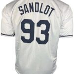 The Sandlot Cast Signed Baseball Jersey (JSA) Autographed by 6