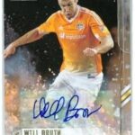 Will Bruin autographed trading Card (Houston Dynamo MLS Soccer) 2015 Topps Apex #50 Certified – Autographed Soccer Cards