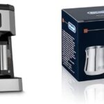 De’Longhi All-in-One Combination Coffee Maker & Espresso Machine + Advanced Adjustable Milk Frother & Stainless Steel Milk Frothing Pitcher, 12 ounce (350 ml), Barista Tool, Frother Jug, 12 oz