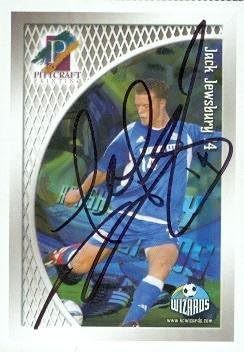 Jack Jewsbury autographed Soccer trading Card (MLS Soccer) Pittcraft Printing – Autographed Soccer Cards