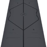 Liforme Original Yoga Mat – Free Yoga Bag Included – Patented Alignment System, Warrior-like Grip, Non-slip, Eco-friendly, sweat-resistant, long, wide, 4.2mm thick mat for comfort