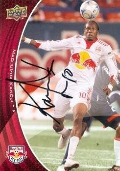Macoumba Kandji autographed Soccer trading Card (MLS Soccer) 2010 Upper Deck #119 – Autographed Soccer Cards