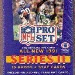 1991 Proset Series 2 Football Box – 36P by ProSet