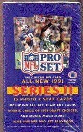 1991 Proset Series 2 Football Box – 36P by ProSet