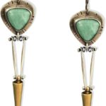 Handmade Boho Geometric Earrings Vintage Unique Bohemian Ethnic Dangle Drop Statement Earrings for Women Girls Birthday Valentines Day Jewelry Gift