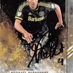 Michael Parkhurst autographed trading card (Columbus Crew SC Soccer MLS) 2014 Topps #27 – Autographed Soccer Cards