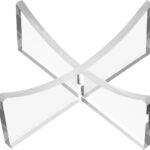 Ball Stand 4-Pack, Acrylic Display Stand for Football Basketball Soccer Volleyball Rugby, Ball Display Holder for Storage and Displaying