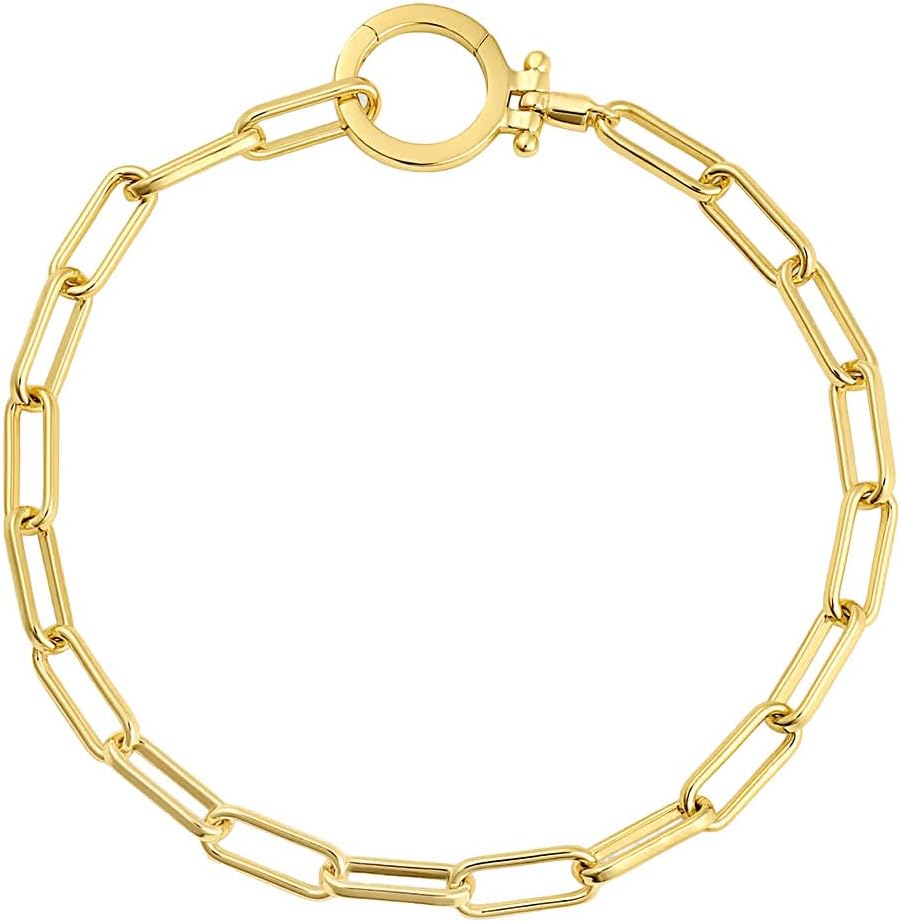 gorjana – Parker Bracelet 7 1/4” – 18K Silver or Gold-Plated – Ideal Gift Packaging – Everyday Stack, Layering with Other Jewelry