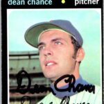 Dean Chance autographed Baseball Card (New York Mets) 1971 Topps #36 – Baseball Slabbed Autographed Cards