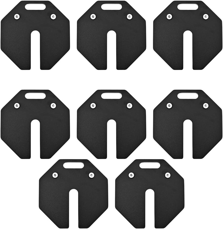 Adjustable Dumbbell Weight Plates, Each 5lb Durable Versatile