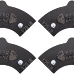 Micro Gainz 1.25LB Magnetic Weight Attachment for Nuobell Style Adjustable Dumbbells, Choose 2 or 4 Piece Magnetic Weight Plates, Ideal for Micro Loading Dumbbells, Made in USA