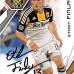 Ethan Finlay autographed trading card (Columbus Crew MLS Soccer) 2015 Topps #85 – Autographed Soccer Cards