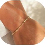 Personalized Tennis Bracelet for Women-Custom Name Bracelet with Cubic Zirconia, Dainty Diamond Tennis Bracelets for Women Small Wrist Gold Custom Jewelry Gift on Birthday Christmas