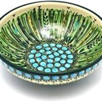 Polish Pottery Bowl – Contemporary Salad – Unikat Signature – U803