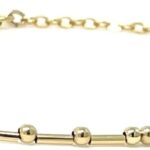 Custom Morse Code BRACELET – 14k Gold Fill Sterling Silver– Personalized Secret Message Jewelry – Dainty Minimalist Gift for Her Friendship