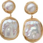 Natural Jade Earrings Hetian Jade Vintage Donut Handmade Earrings for Women Dangle Hook Earrings Minimalist Drop Earrings Lucky Jewelry Gift for Mom