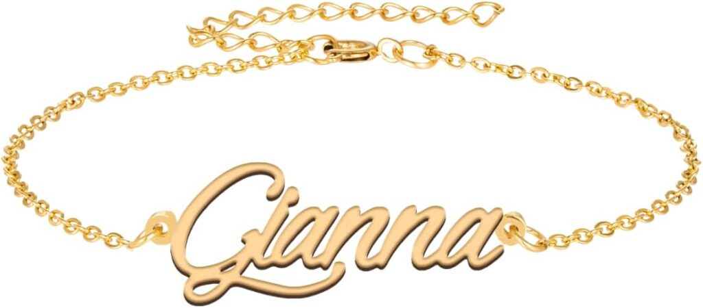 Custom Name Bracelets for Women Mom Personalized Gold Plated Jewelry Wedding Christmas Gift Stainless Steel Anklet