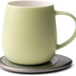 Ui 3 Self-Heating Mug Set – Verde Green | 12 fl oz / 355 mL Ceramic Coffee & Tea Mug Set