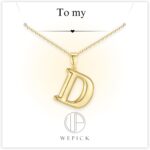 Bubble Letter Necklace Gold for Women,18K Gold Plated Charm Initial Necklaces Dainty Custom Name A-Z Personalized Pendent Necklace Trendy Jewelry Gifts for College