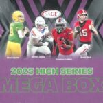 2025 Sage Football HIGH Series HUGE Factory Sealed MEGA Hobby Box with (5) AUTOGRAPHS, (8) INSERTS & Tons of ROOKIES! Look for RC & Autos of Cam Ward, Ashton Jentry, Mathew Golden & Many More