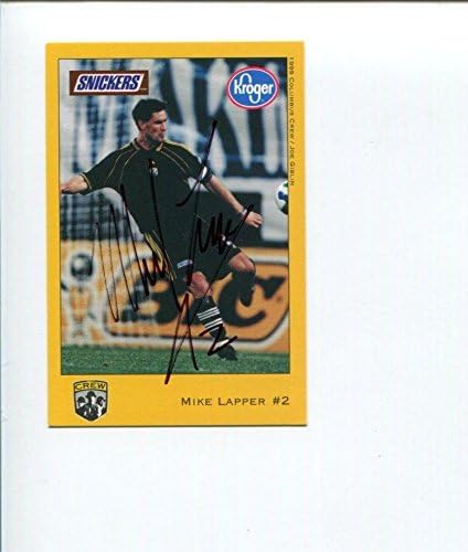 Mike Lapper US Olympic World Cup Soccer Team UCLA Bruins Signed Autograph Photo – Autographed Soccer Cards