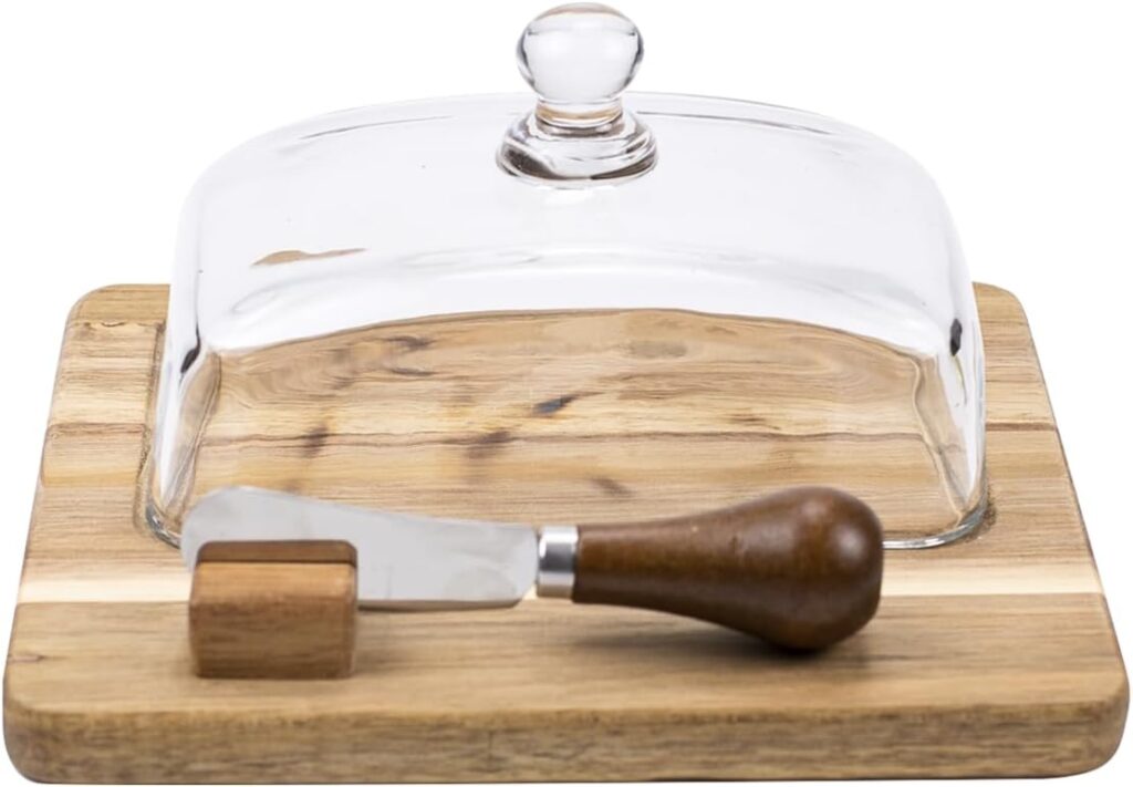 Bamboo Cheese Board â Elegant Serving Tray for Cheeseboards & Charcuterie | Wedding, Bridal Shower & Birthday Gift for Women (Tray B)