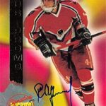 Sergei Luchinkin autographed Hockey Card (Dynamo, Moscow, Russia) 1994 Signature Rookies Club Promo #1 – Autographed Soccer Cards