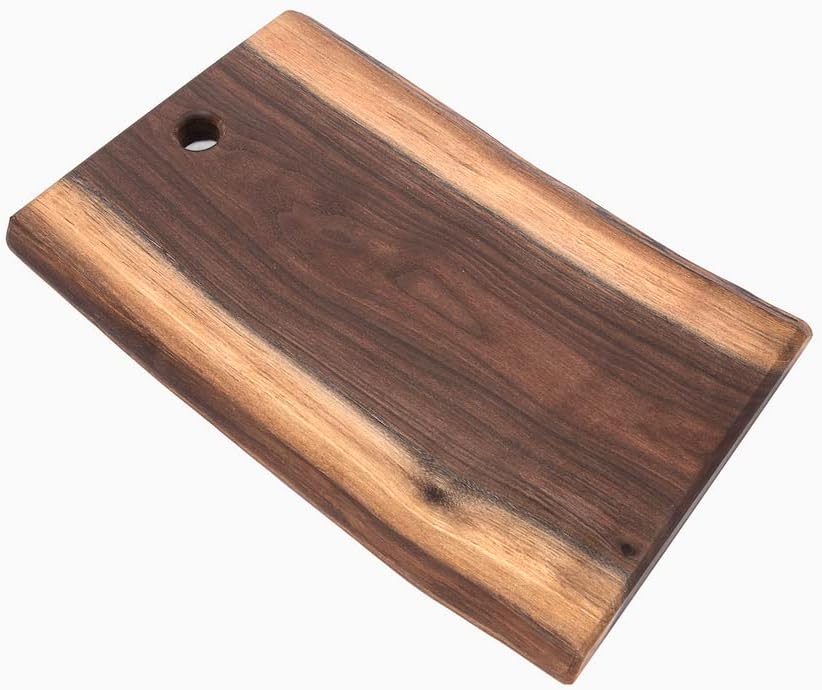 Live Edge Black Walnut Cutting Board, American Amish Handmade, Each Cutting Board is Unique, X Large Cutting Board 10″ x 15″…