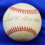 Ted Williams JSA COA Autographed American League Signed Baseball