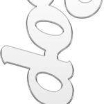 CharmSStory Personalized Gifts Custom Name Plate Initial Charms for Bracelets Compatible with Pandora Bracelets for Womens