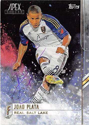 Joro Plata autographed trading card (Real Salt Lake Ecuador MLS Soccer) 2015 Topps Apex #47 Ball Point – Autographed Soccer Cards