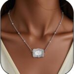 Belt Buckle Initial Necklaces for Women,14K Gold Plated Embossed Belt Buckle Necklace with Initial Letter A-Z Pendant Charm Necklace,Personalized Rodeo Western Jewelry Accessories