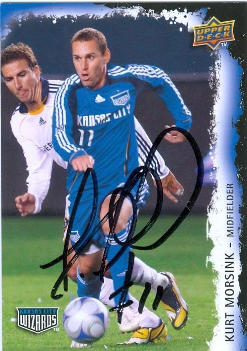 Topps Kurt Morsink Autographed Soccer Trading Card (Mls Soccer) – Autographed Soccer Cards