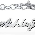 TSD 10K Gold Personalized Flourish Name Bracelet by JEWLR
