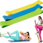 Beachbody Resistance Bands for Booty and Thigh Workouts, Unisex Strength Workout Exercise Loops for Women & Men, Light, Medium & Heavy Resistance Levels, 12 Inch, 3 Pack