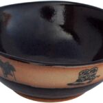 ALWAYS AZUL POTTERY New Western Bowl in Real Red Glaze – Handmade Ceramic Pottery Bowl – Handcrafted Polished Stoneware – Unique & Stylish Glazed Bowl, Great for Soup, Salad, Cereal and More