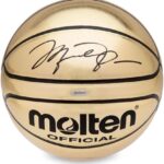Topps Michael Jordan Signed Autographed Molten Basketball Chicago Bulls Uda – Autographed Basketballs