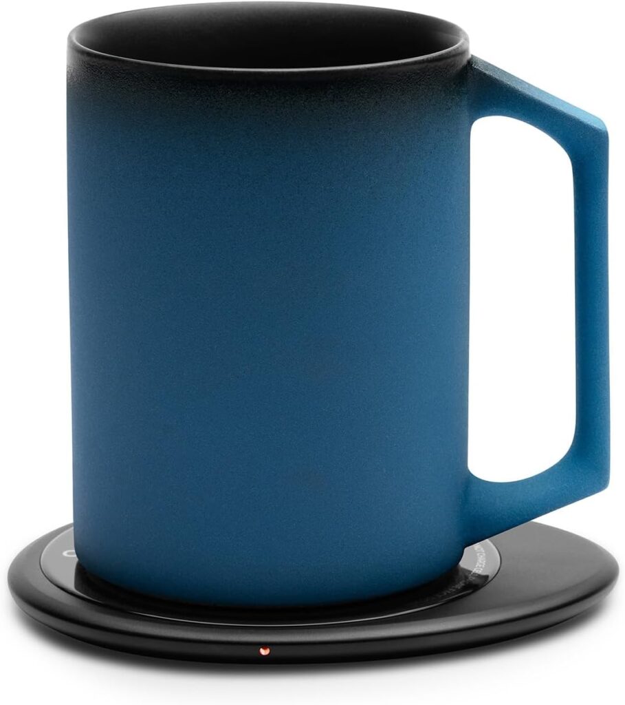 Ui Artist Collection Set – Midnight Abyss | 12 fl oz / 355 mL Self-Heating Ceramic Coffee & Tea Mug Set