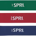 SPRI Mini Loop Bands Kit, Set of 3 – Light, Medium, Heavy Resistance Bands for Lower Body Workouts, Toning Muscles, and Exercise