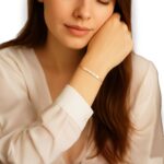 Custom Bracelet for Women – Personalized Coordinate Bar Bracelet, Custom Name Jewelry, Coordinate Bracelet, Customized Name Bracelet, Elegant Personalized Bracelet for Special Occasions