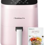 Air Fryer, Beelicious 8-in-1 Smart Compact 4QT Air Fryers, Shake Reminder,450°F Digital Airfryer with Flavor-Lock Tech, Tempered Glass Display, Dishwasher-Safe & Nonstick, Fit for 1-3 People, Pink