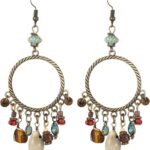 Boho Earrings for Women Vintage Bohemian Dangle Earrings