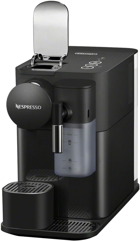 Nespresso Lattissima One Original Espresso Machine with Milk Frother by De’Longhi, Shadow Black