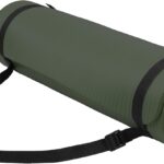 Fitvids Yoga Mat, 1/2-Inch Extra Thick High Density Exercise Mat, Anti-Tear Exercise Yoga Mat with Carrying Strap, Suitable for Various Yoga Exercises